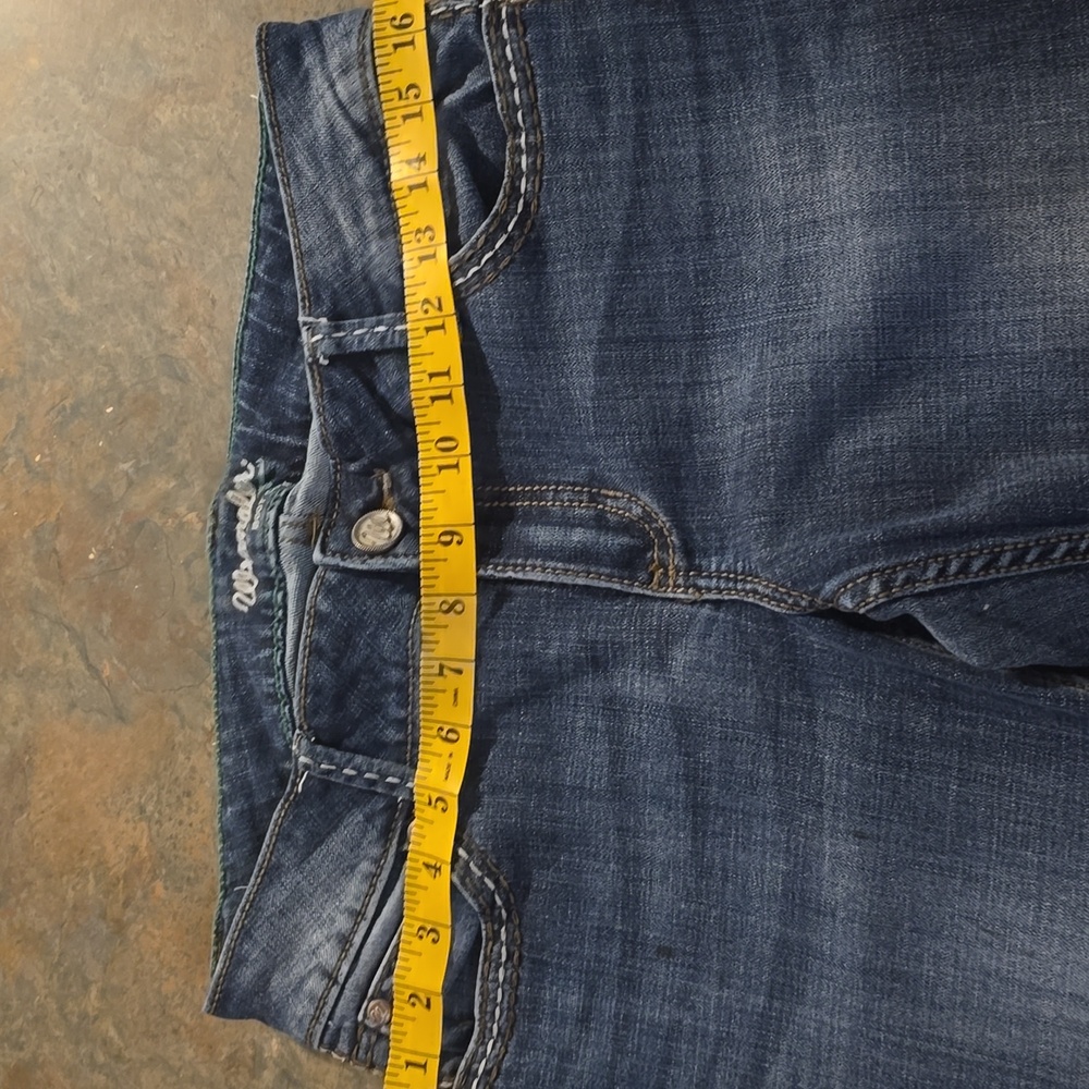 Wrangler Boot Cut Size 5/6 X 32 Jeans - Picture 3 of 7
